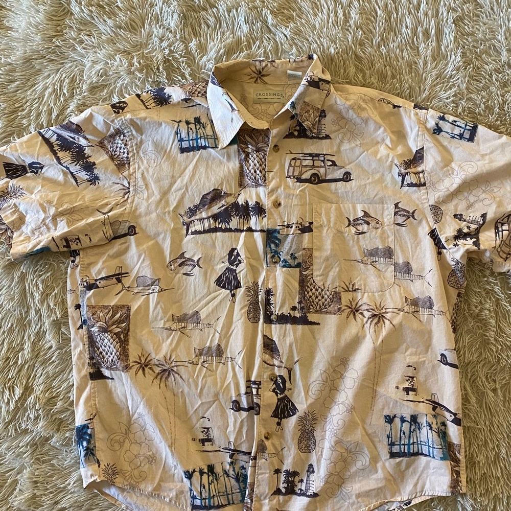 MENS HAWAIIAN SHIRT!